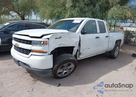 2017 Chevrolet Silverado 1500 Custom from USA, damaged, VIN 1GCVKPEC9HZ281704